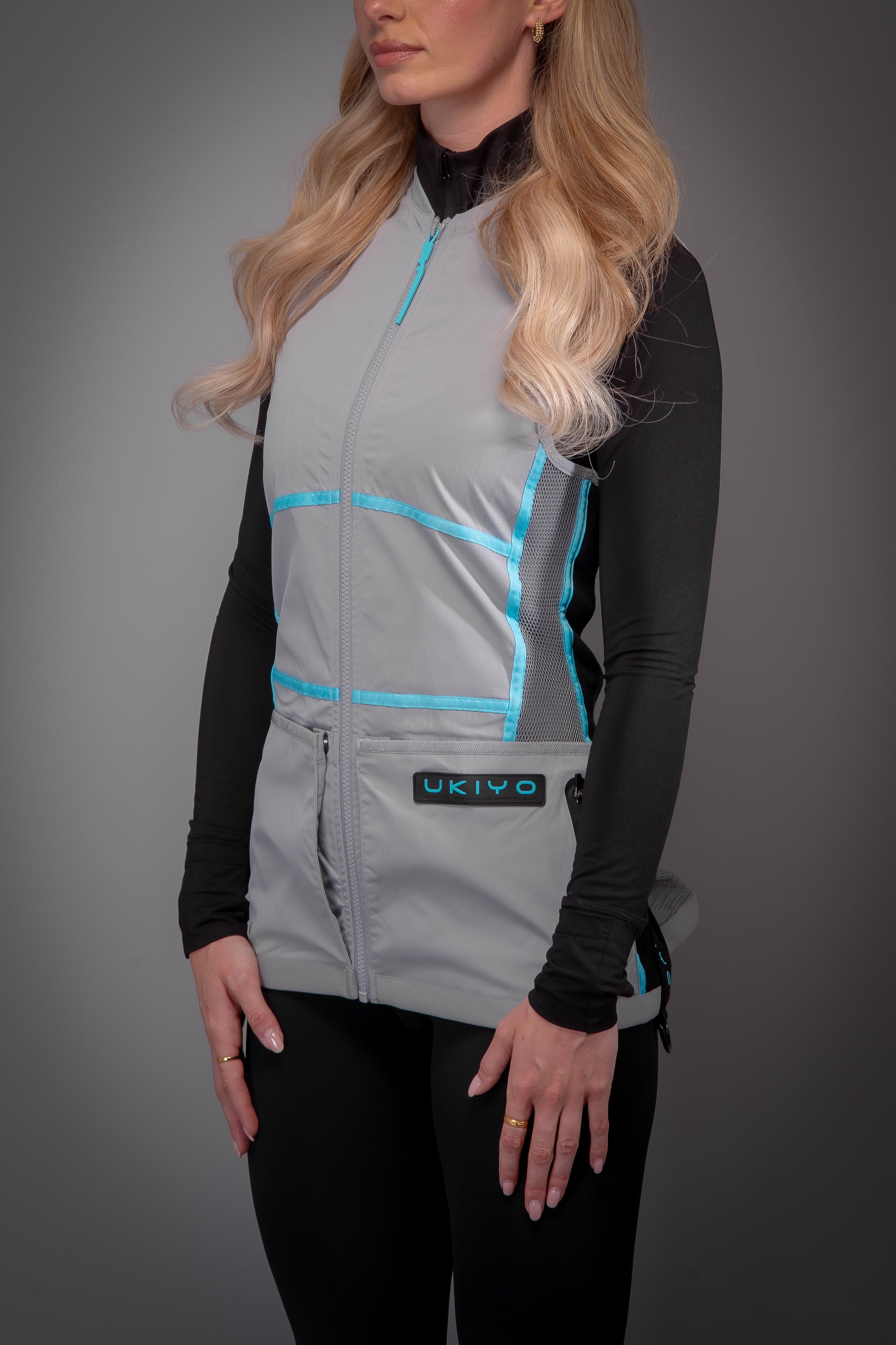 Womens Inception Shooting Vest - Grey