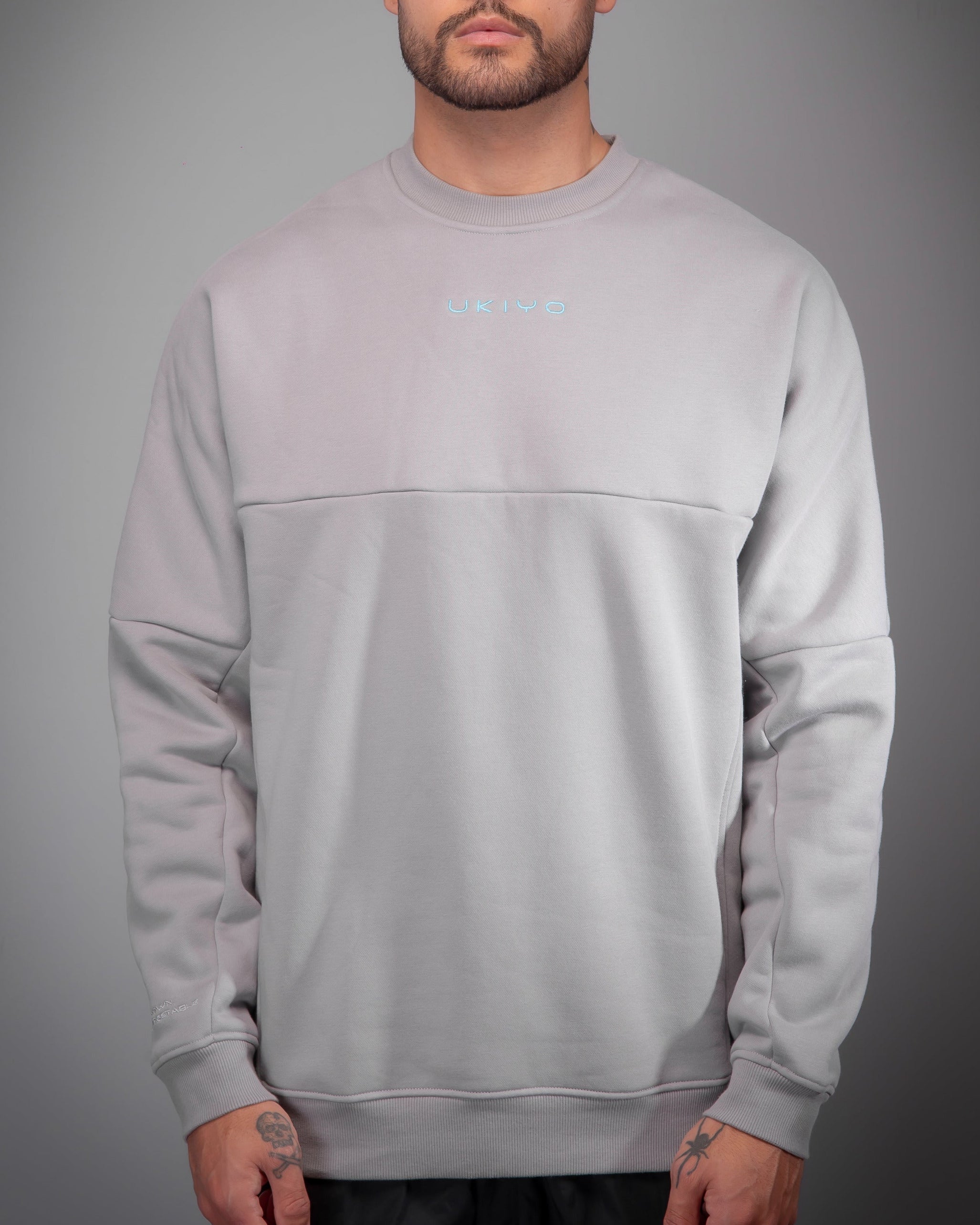Unisex Oversize Sweatshirt - Grey