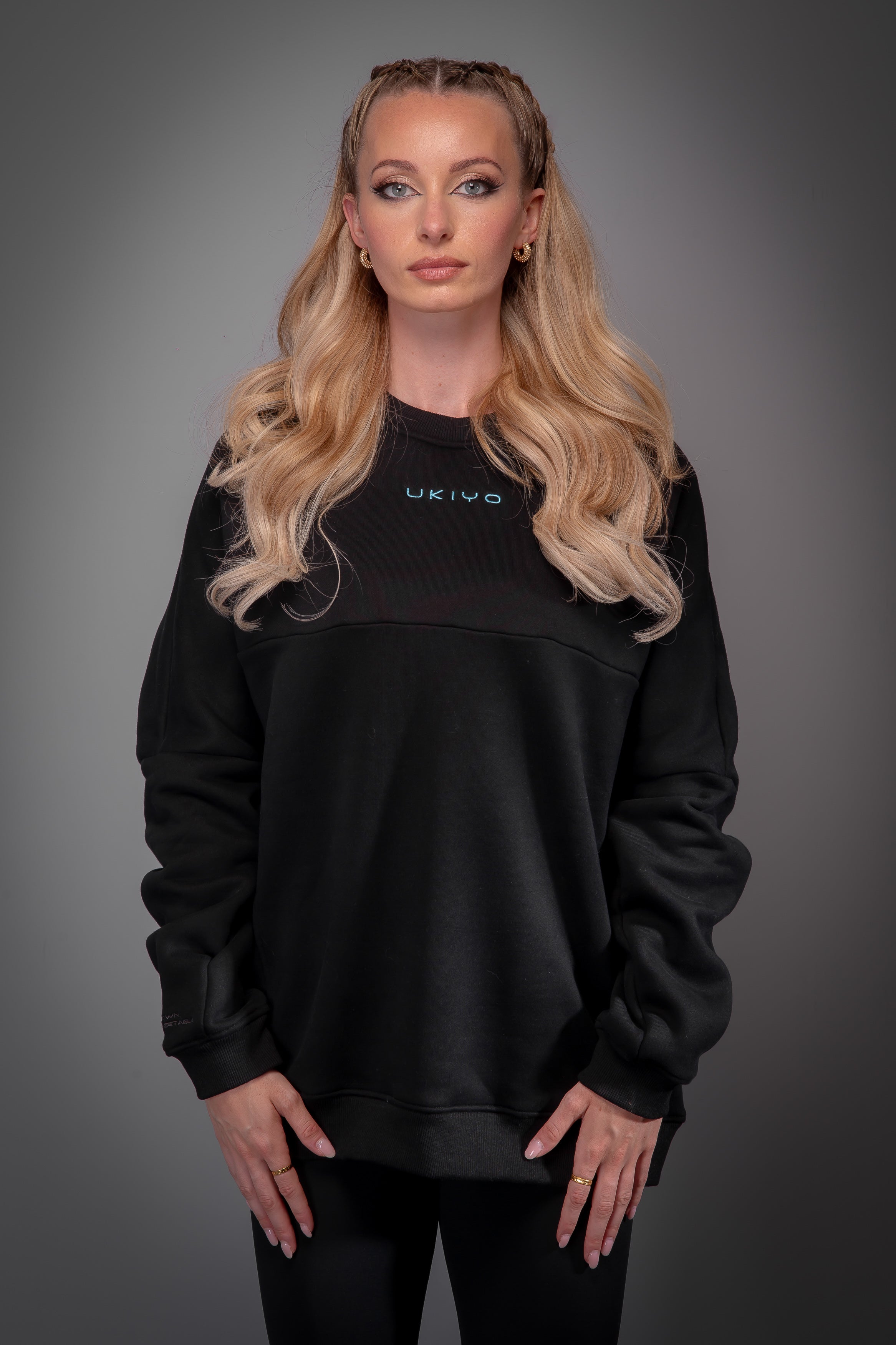 Unisex Oversize Sweatshirt - Black