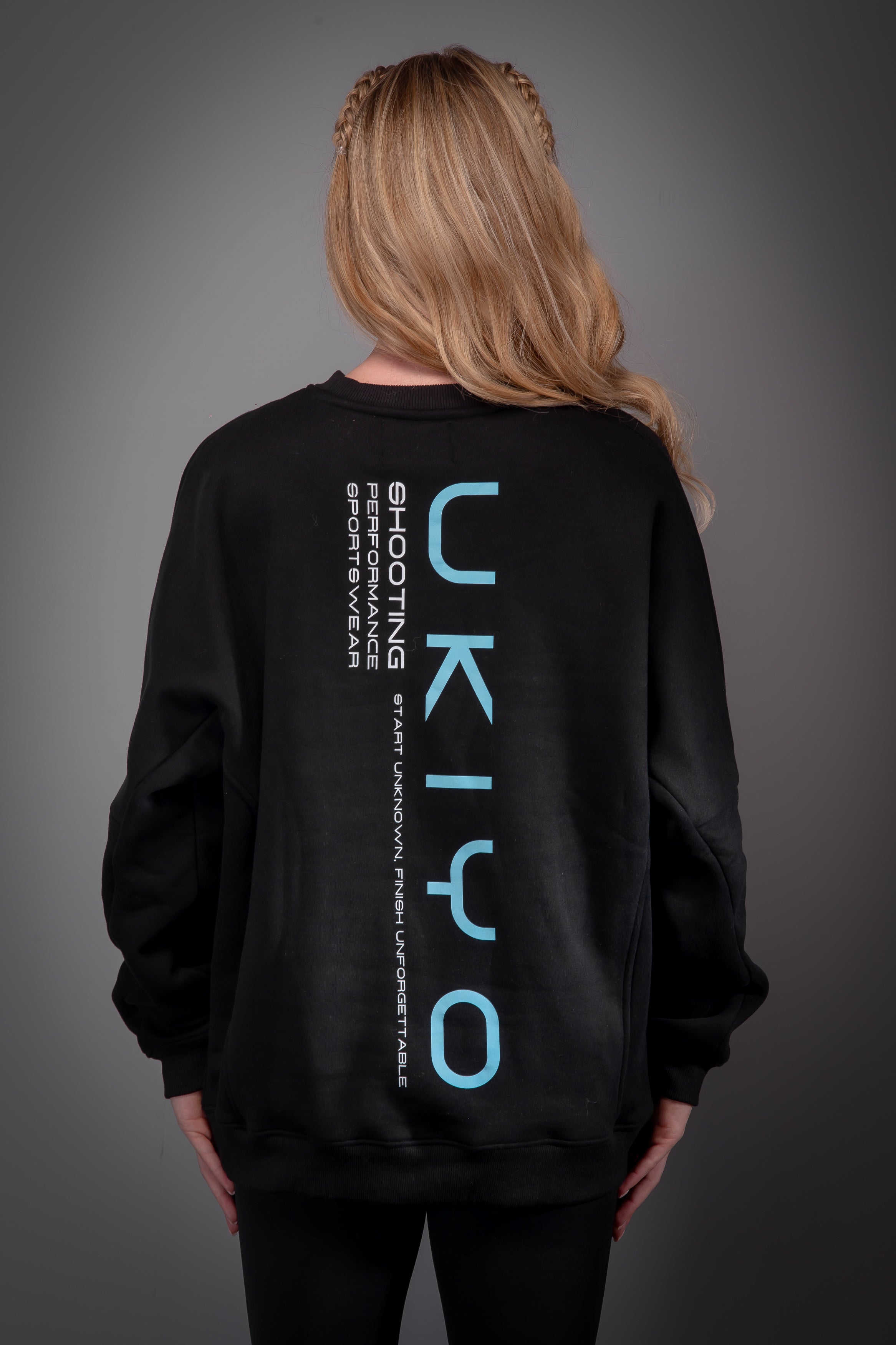 Unisex Oversize Sweatshirt - Black